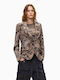 Desigual Langes Damen Blazer Beige