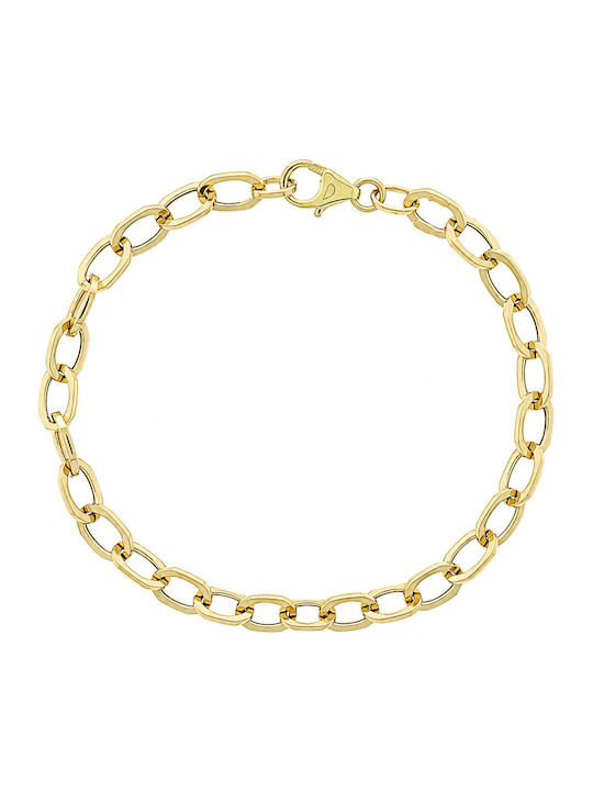 Senzio Belibasakis Women's Gold 14K Chain Bracelet