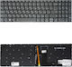 Русская клавиатура за лаптоп Lenovo Ideapad 330-15 330-15igm 330-15ast 81d6 330-15ikb 320-15isk 80xh 5cb0n96238 5cb0n96198 Ru Без рамка Без задно осветяване Сив Код 40486rublnofr