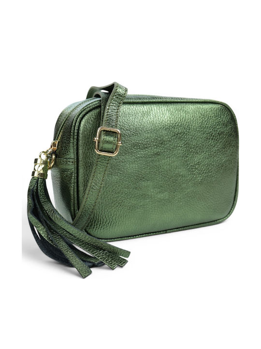Passaggio Leather Δερμάτινη Γυναικεία Τσάντα Ώμ...