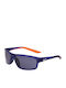 Nike Rabid 22 Unisex Sunglasses with Blue Horn-Rimmed Frame and Blue Lens S72131811