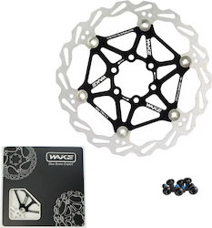 Floating 180 Mm Brake Disc Wake Mtb Black Floating 180 Mm Brake Disc Wake Mtb Black