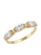 Women's Ring with Zircon from 9K Gold