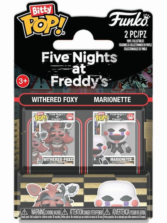 Funko Bitty Pop! Games: Five Nights at Freddy's - Withered Foxy & Marionette 2-Pack 2τμχ