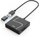 HAMA Kartenleser USB 3.2 Type-C für SD