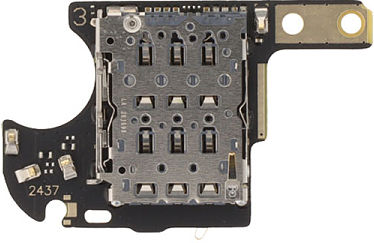 SIM Card Reader Flex Cable Motorola Edge 50 5G XT2409