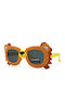 Kiddos Unbreakable Round Kids Sunglasses with Polarized Lens Yellow