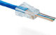 Ftt6-118 Φις Utp Cat6e Pass Through Rj45 50τεμ