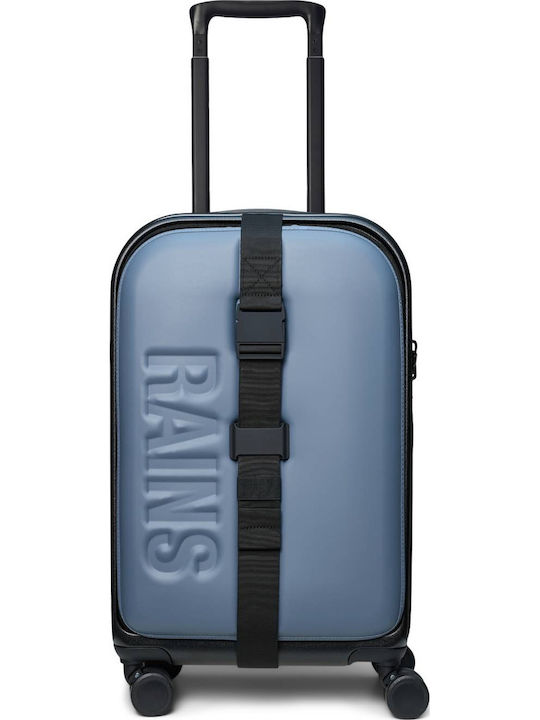 Rains Valiză de Călătorie de Cabină Dură Blue Dusk Înălțime 55 cm