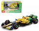 Formula 1 2024 Mclaren Mcl38 #4 Lando Norris Locul 4 La Marele Premiu De La Monaco Grafica Senna 30th Anniversary Scara 1/43 Galben Verde Albastru