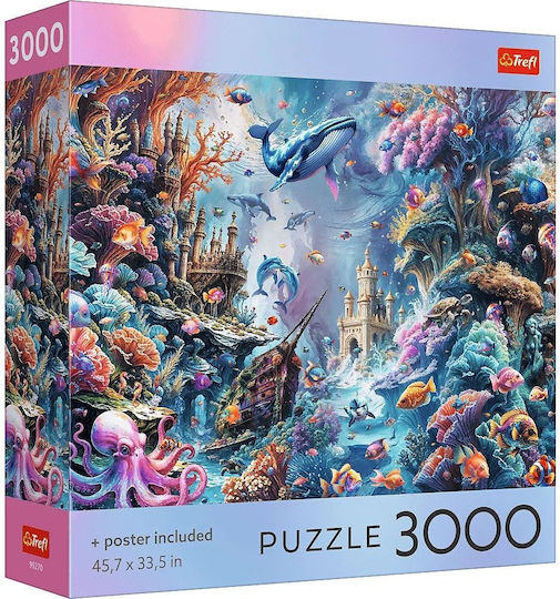 Us Collection Viața Subacvatică Puzzle 2D 3000 Piese