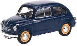 Fiat 600 Model Scale 1/43 Blue 1957