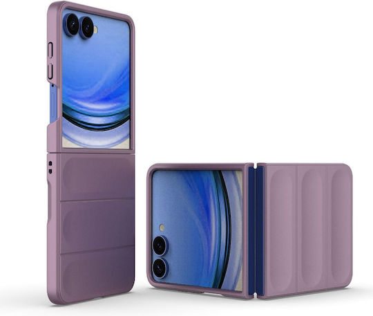 Orso Magic Shield Silicone Back Cover Purple for Galaxy Z Flip8
