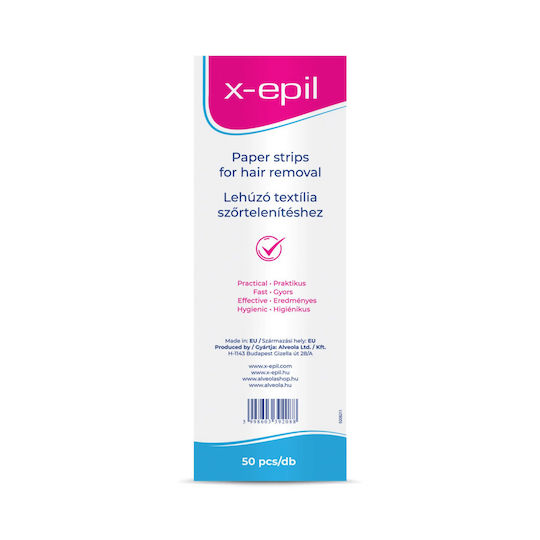Non-woven Waxing Strips X-epil 50 Pcs