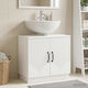 vidaXL Vanity Unit Without Sink W59.5xD31.5xH56cm White