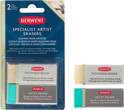 Derwent Derwent Professional Eraser 2 Pc Set Cream Technical Drawing Blue Soft Pencils Derwent Derwent Professional Eraser 2 Pc Set Cream Technical Drawing Blue Soft Pencils