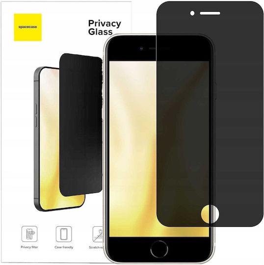 Spacecase 2.5D 0.33mm Privacy Tempered Glass (iPhone SE 2022 / 2020 / 8 / 7)