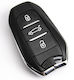 Techstar Husa Pentru Chei Auto 3 Butoane Compatibil Citroen C2 C3 C4 C5 Berlingo Jumper Jumpy Xsara Hu83 Blade
