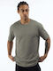 T-shirt Wafla T-shirt BT-26930-olive