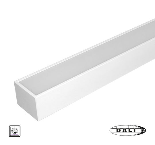 Adeleq LED Linear Wall Light 36W Natural White with Dimmable Intensity 120cm