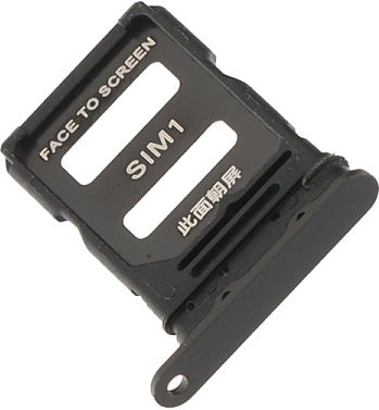 Dual Sim Kartenhalter Xiaomi 15 5G Schwarze