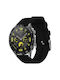 Nylon Canvas Tragbares Band Silber Verschluss mit Schnalle Xiaomi Watch 5 47mm 22mm Schwarz