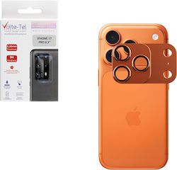 Volte-Tel Glass Cover Protecție Cameră Tempered Glass Portocaliu pentru Iphone 17 Pro Volte-Tel Glass Cover Protecție Cameră Tempered Glass Portocaliu pentru Iphone 17 Pro