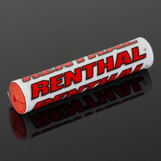 Renthal Дръжка Подложка Sx Подложка 240мм Бял Червен Цвят Renthal Лого