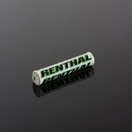 Renthal Handlebar Pad Sx Pad 240mm White Green Color Renthal Logo