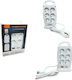 Power Strip 12 Outlets with USB-A and Switch