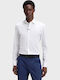 Long Sleeve Shirt Narrow Fit White