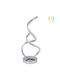 Keskor Metal Table Lamp LED with Silver Base