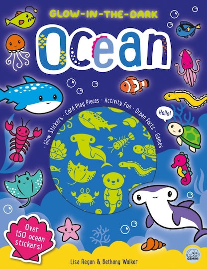 Glow-in-the-dark Ocean Sticker Activity - Gemini Books Group Ltd - Paperback / Softback