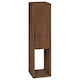 vidaXL vidaXL Badezimmerschrank 25x25x100cm Braune