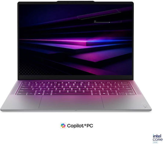 Lenovo Yoga Slim 7 14IPH11 14" OLED 120Hz (Ultra 5-325/32GB/1TB SSD/W11 Home) Луна Сив (BG Keyboard)