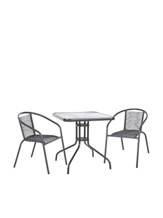 Garten- und Outdoor-Möbelset Figo 3 Stück Homem...