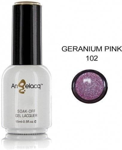 Angelacq Gel Nail Polish Geranium Pink 102 15ml