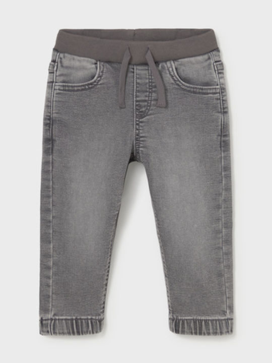 Mayoral Kids' Jeans Trousers Gray Medium