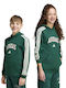 Kinder-Sweatshirt mit Grün Kapuze