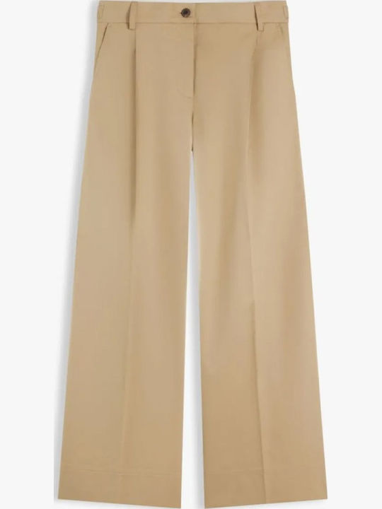 Damen Hochsitze Baumwoll-Set Pantaloona Beige