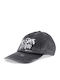 Karl Lagerfeld Washed Canvas Quote Baseball Cap Women Karl Lagerfeld White Black B3w33049-999