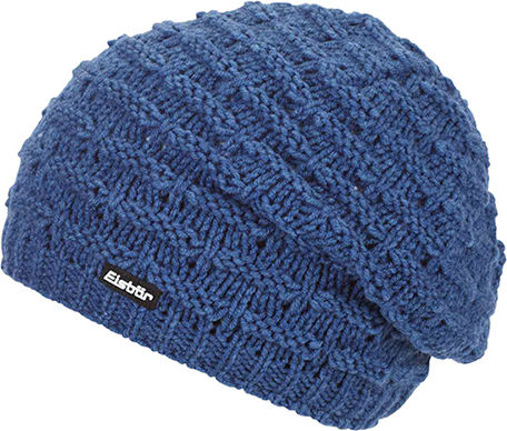 Beanie Damen Strickmütze in Blau