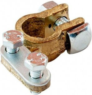 Domestic Brass Terminal Accessory 600a Negative 1 Pc