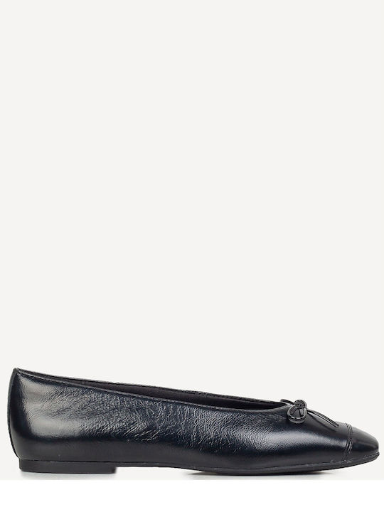 Bow Damen Ballerinas in Schwarz Farbe