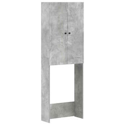 vidaXL Ede Бански шкаф 66x25.5x190cm Сив