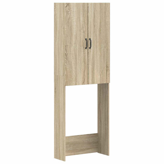 vidaXL Hoorn Badezimmerschrank 66x25.5x190cm Sonoma