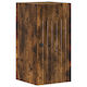 vidaXL Badezimmerschrank 30x31x59cm Schwarz