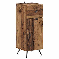 vidaXL Dulap de baie 30x31x80cm Negru