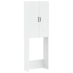 vidaXL Hoorn Ντουλάπι Μπάνιου 66x25.5x190cm Λευκό