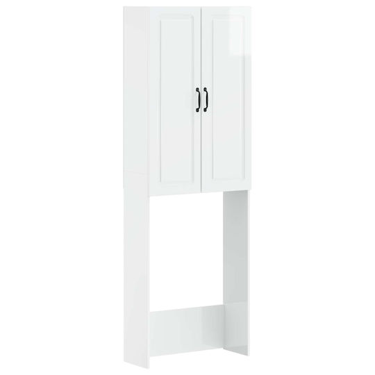 vidaXL Utrecht Dulap de baie 66x25.5x190cm Alb